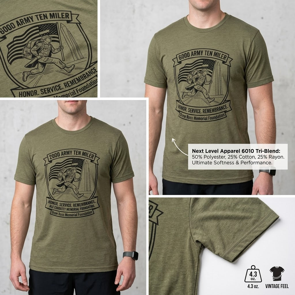 2026 Army 10 Miler Training Shirt - LIMITED EDITION