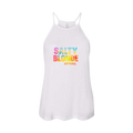 Women's Flowy High-Neck Tank Tropical