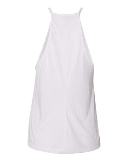 Women's Flowy High-Neck Tank Tropical