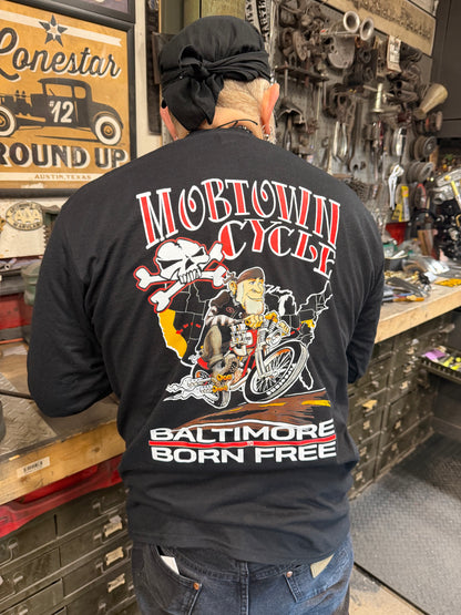 Mobtown Cycle "Support the Journey" Long Sleeve T-Shirt