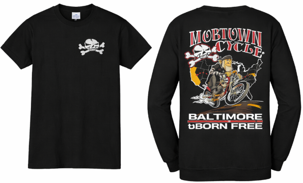 Mobtown Cycle "Support the Journey" Long Sleeve T-Shirt