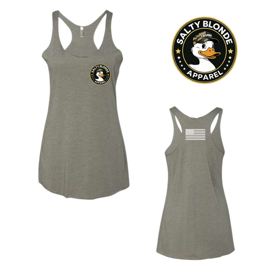 Trump Duck Razer Back Women's Tank