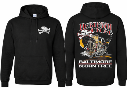 Mobtown Cycle "Support the Journey" Hoodie Sweatshirt
