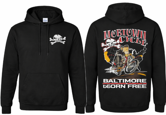 Mobtown Cycle "Support the Journey" Hoodie Sweatshirt